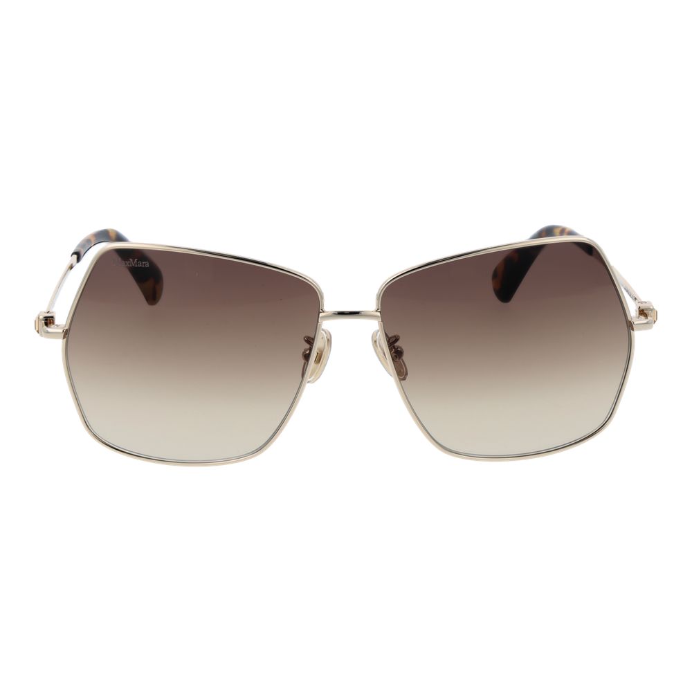 Max Mara Gold Sunglasses for Women alternate view