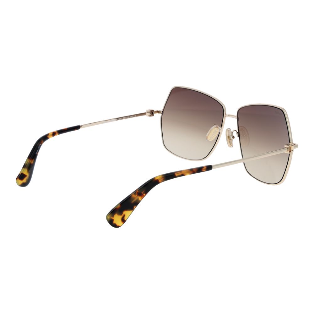 Max Mara Gold Sunglasses for Women detail view