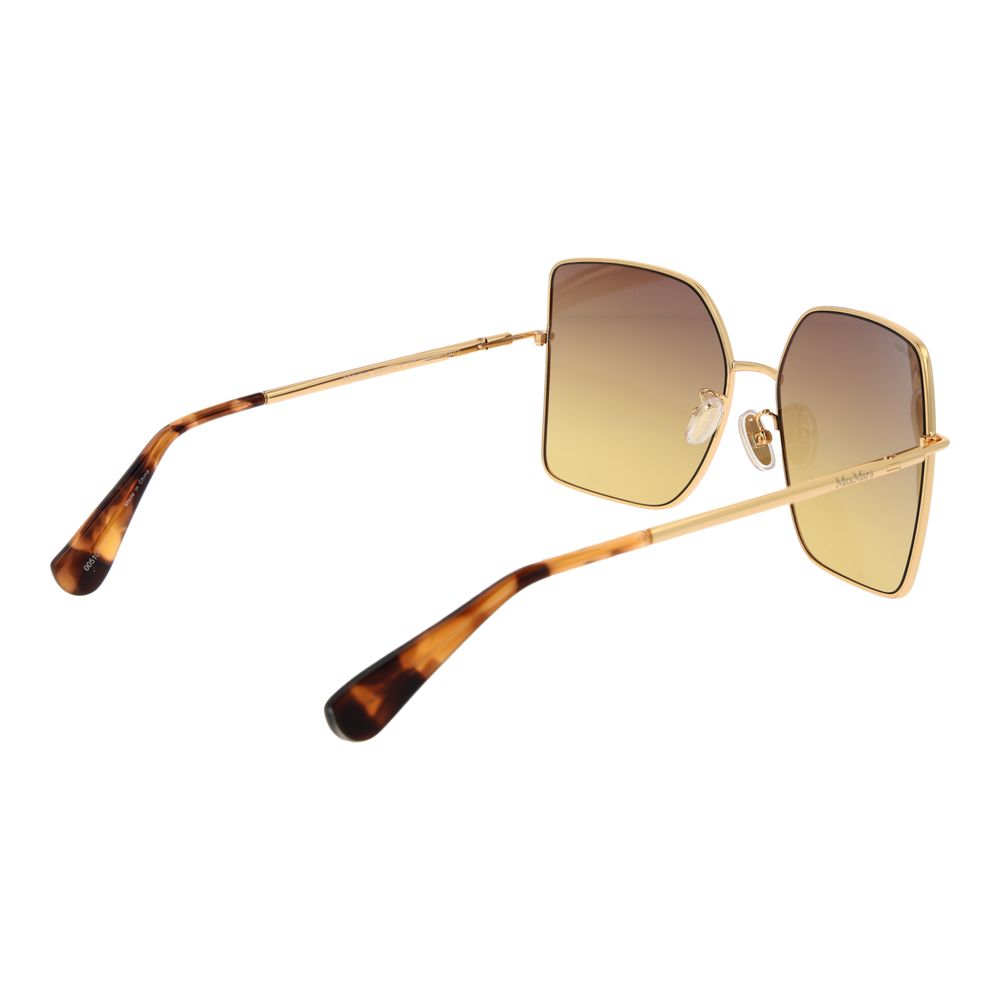 Max Mara Gold Sunglasses detail view