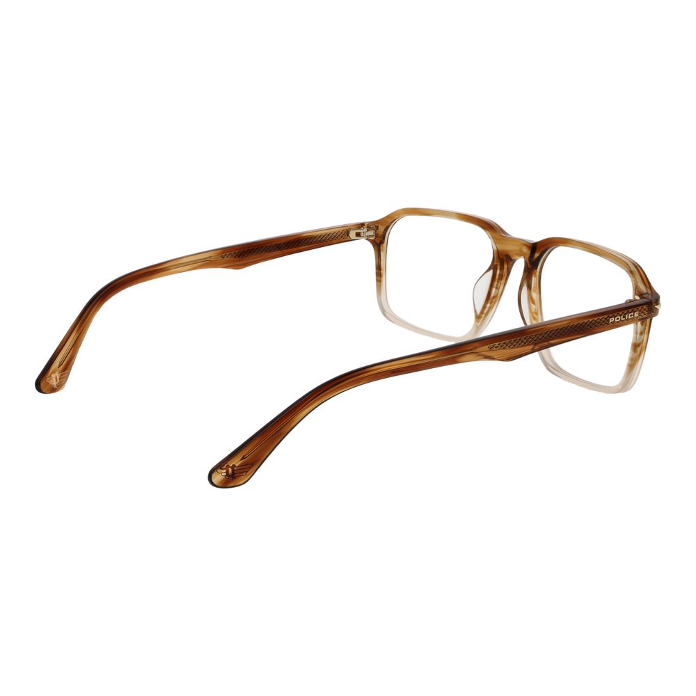 Lunettes en acétate de cellulose marron Police (Monture)