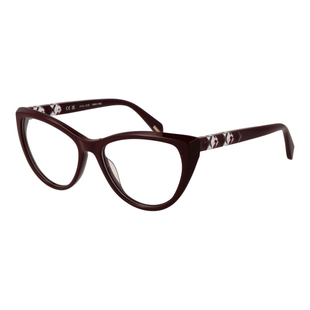 Lunettes (Montures) Police en plastique bordeaux