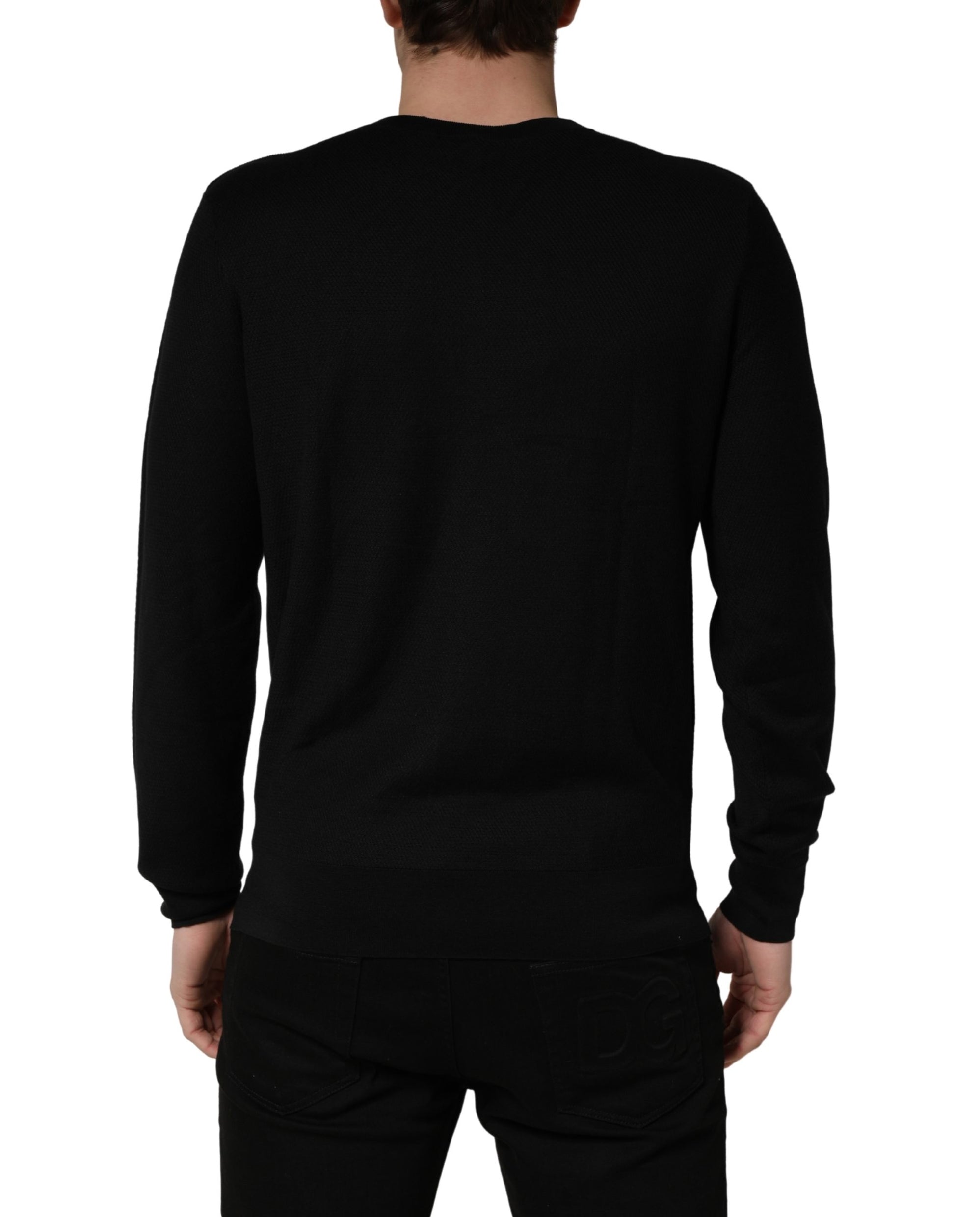 Dolce & Gabbana Black Sweatshirt for Men side view