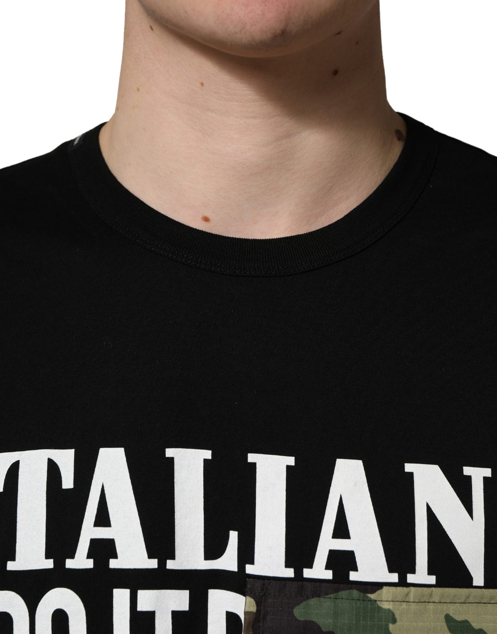 Dolce & Gabbana Black Short-Sleeve Shirt for Men additional view