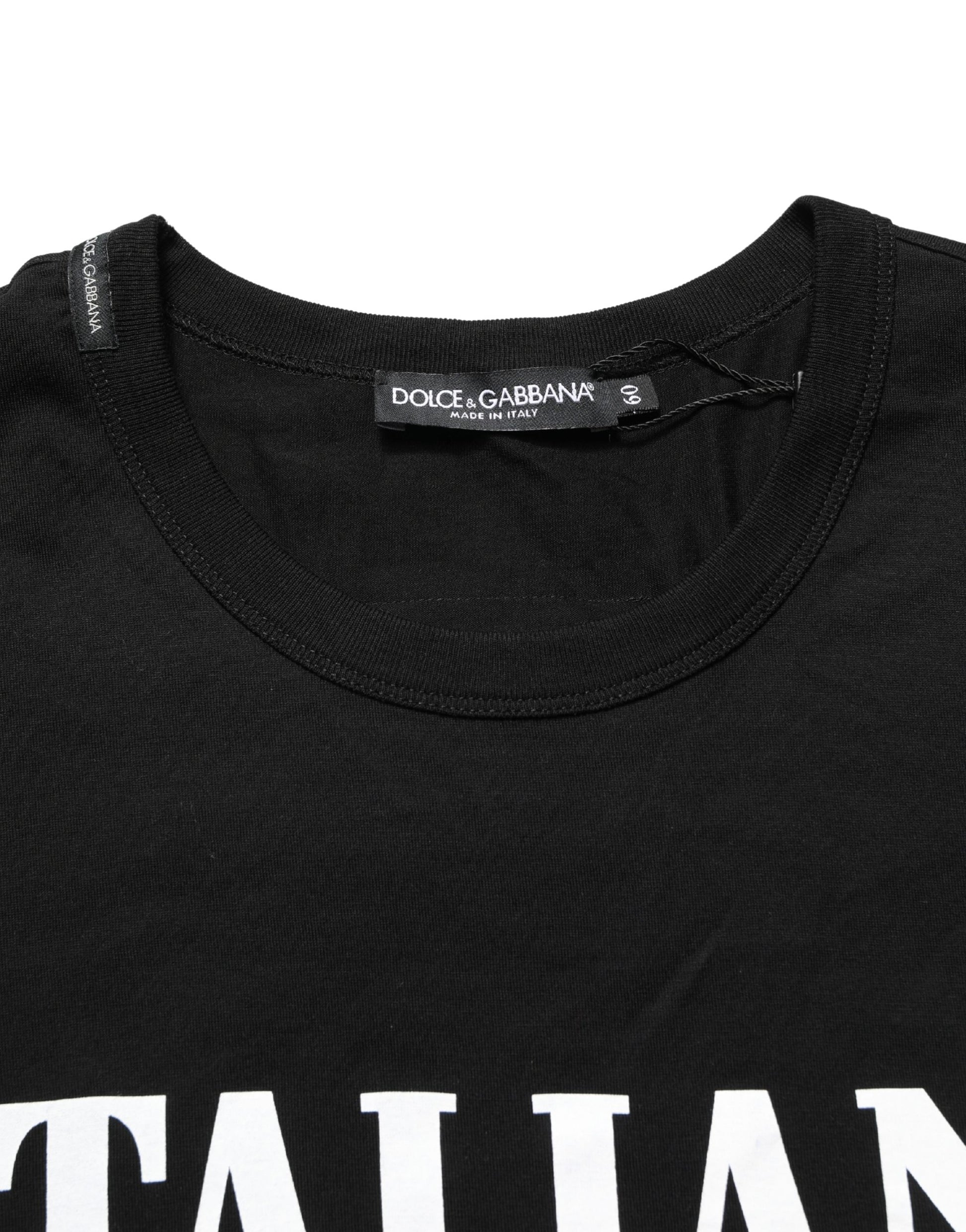 Dolce & Gabbana Black Short-Sleeve Shirt for Men additional view