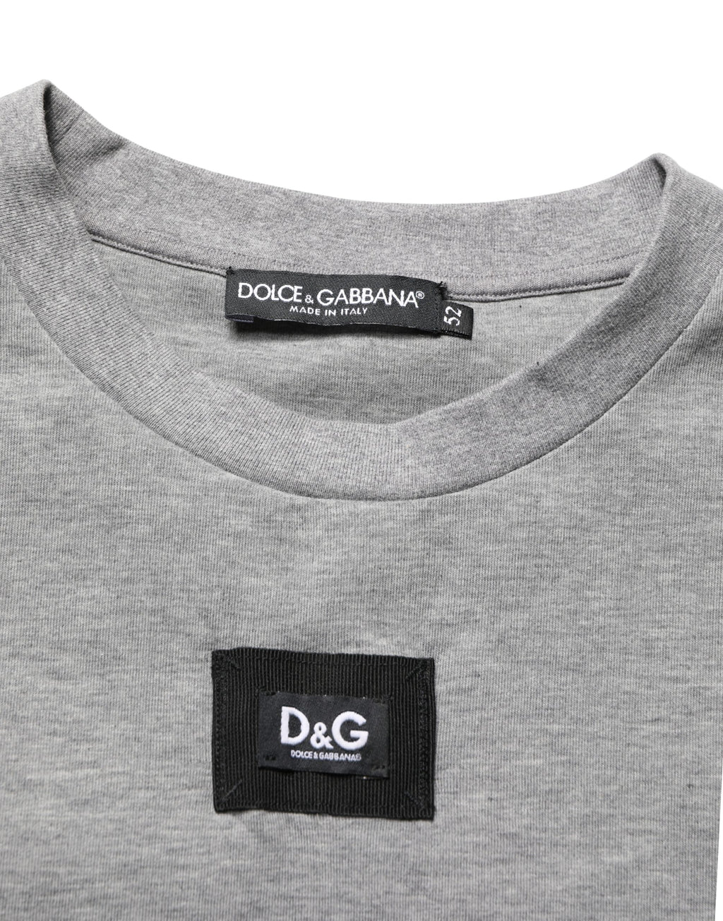 Dolce & Gabbana Grey Short-Sleeve Shirt for Men additional view