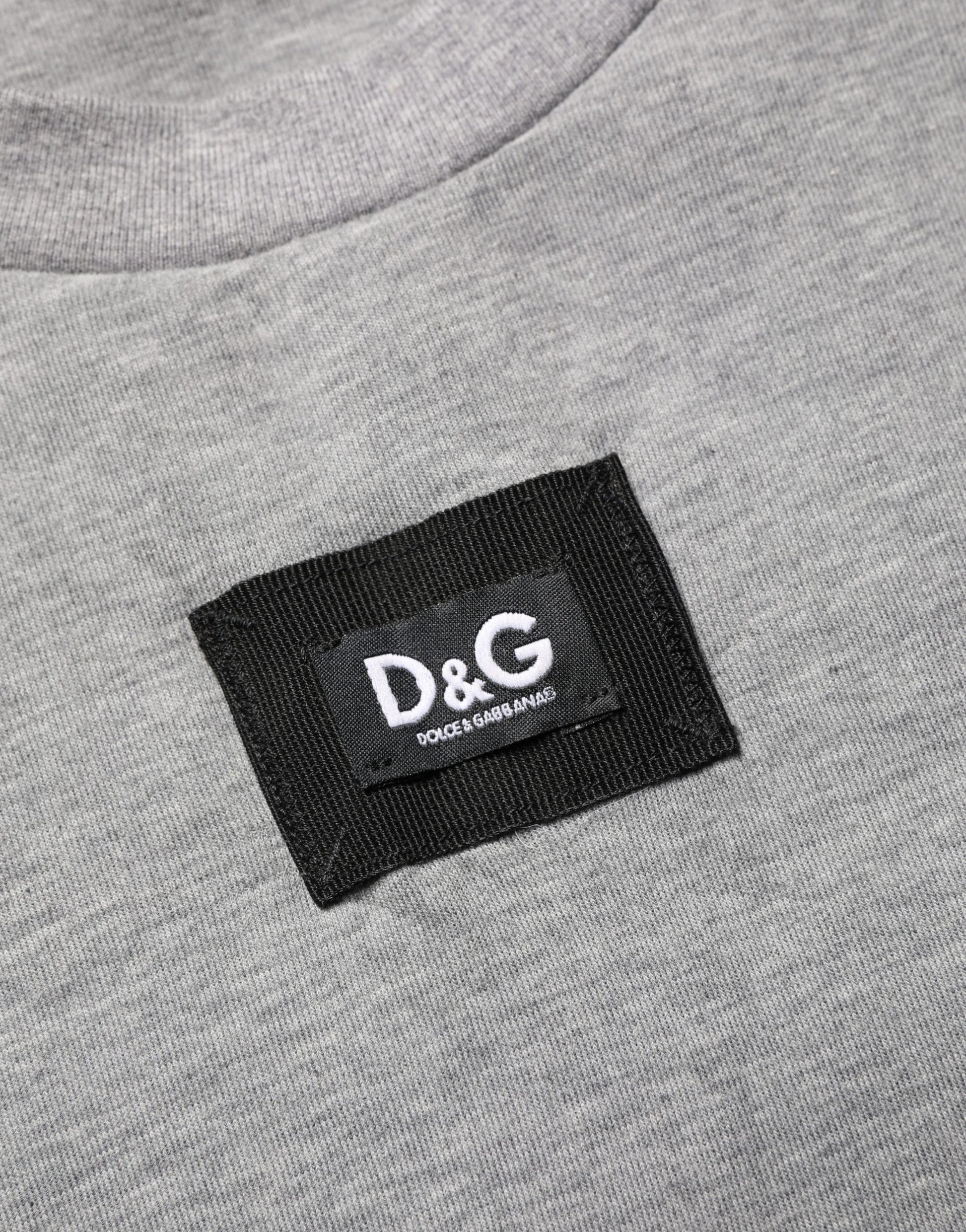 Dolce & Gabbana Grey Short-Sleeve Shirt for Men additional view