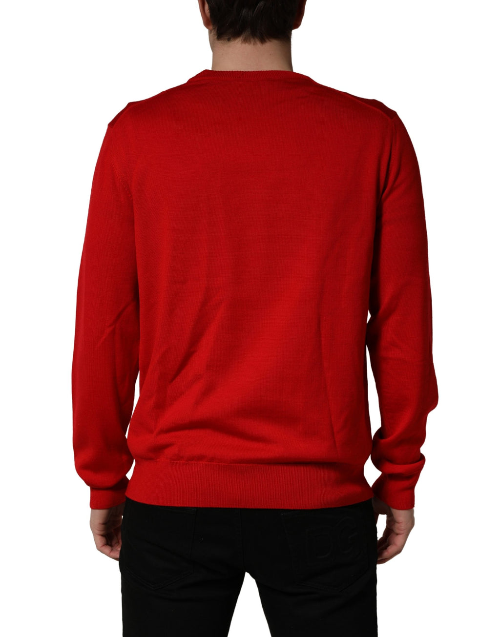 Dolce & Gabbana Red Sweatshirt for Men side view