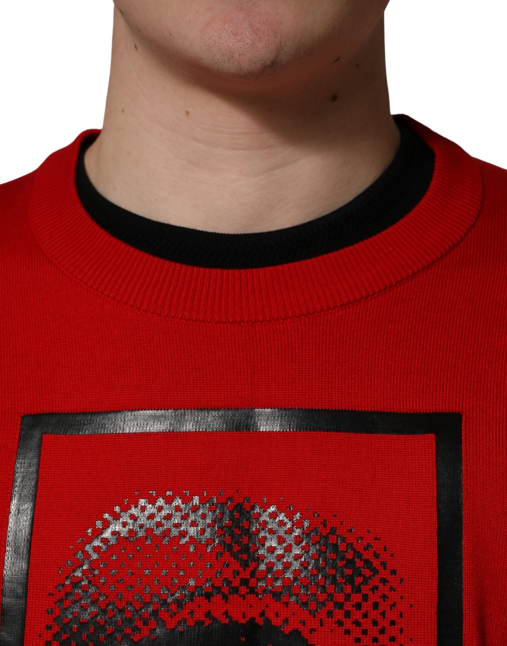 Dolce & Gabbana Red Sweatshirt for Men additional view