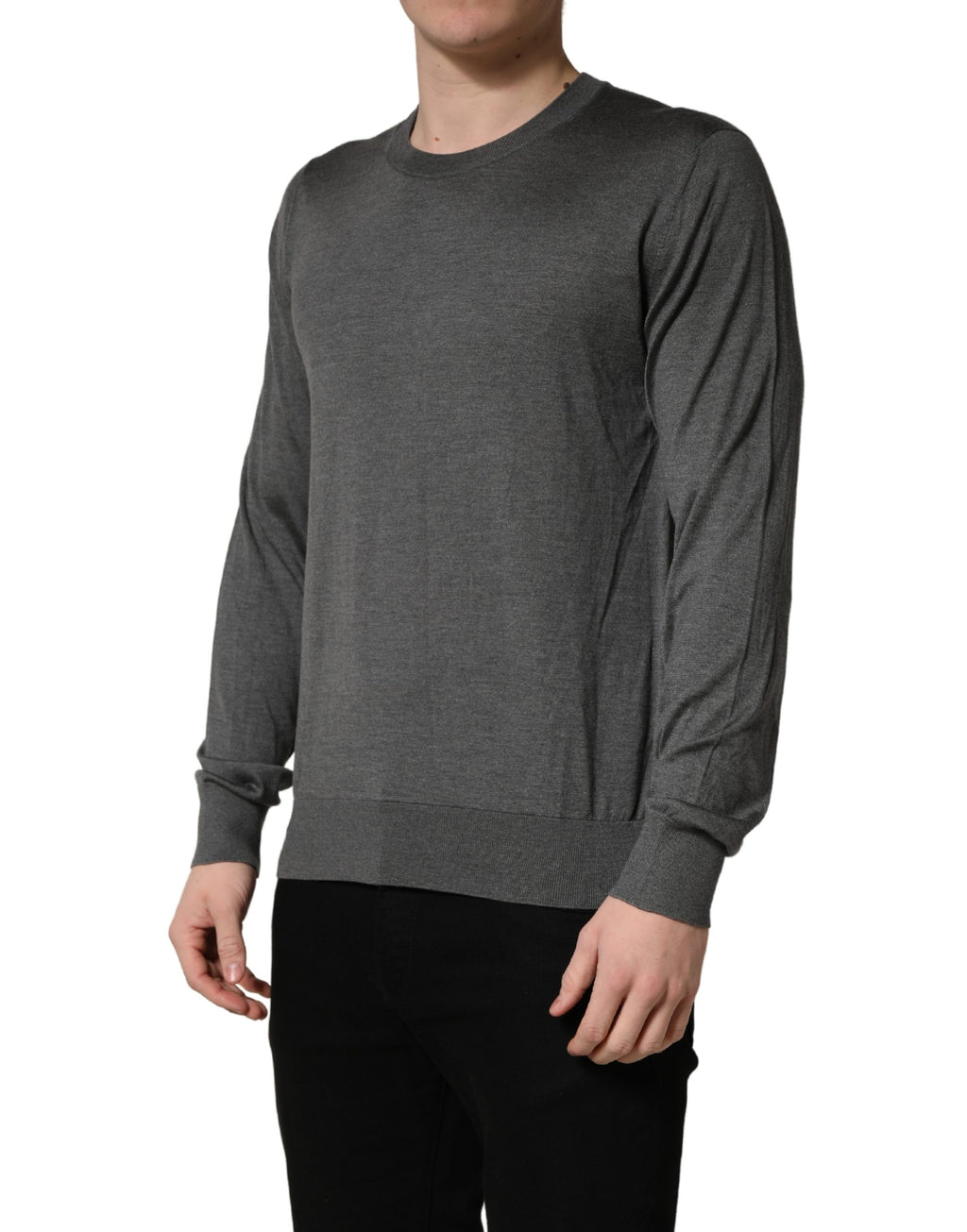 Dolce & Gabbana Grey Sweatshirt for Men detail view