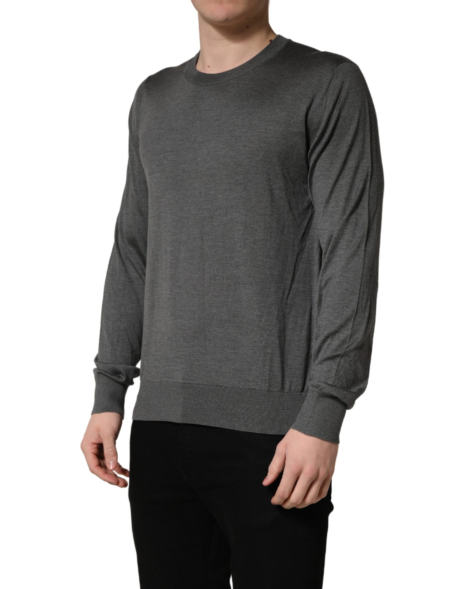 Dolce & Gabbana Grey Sweatshirt for Men detail view