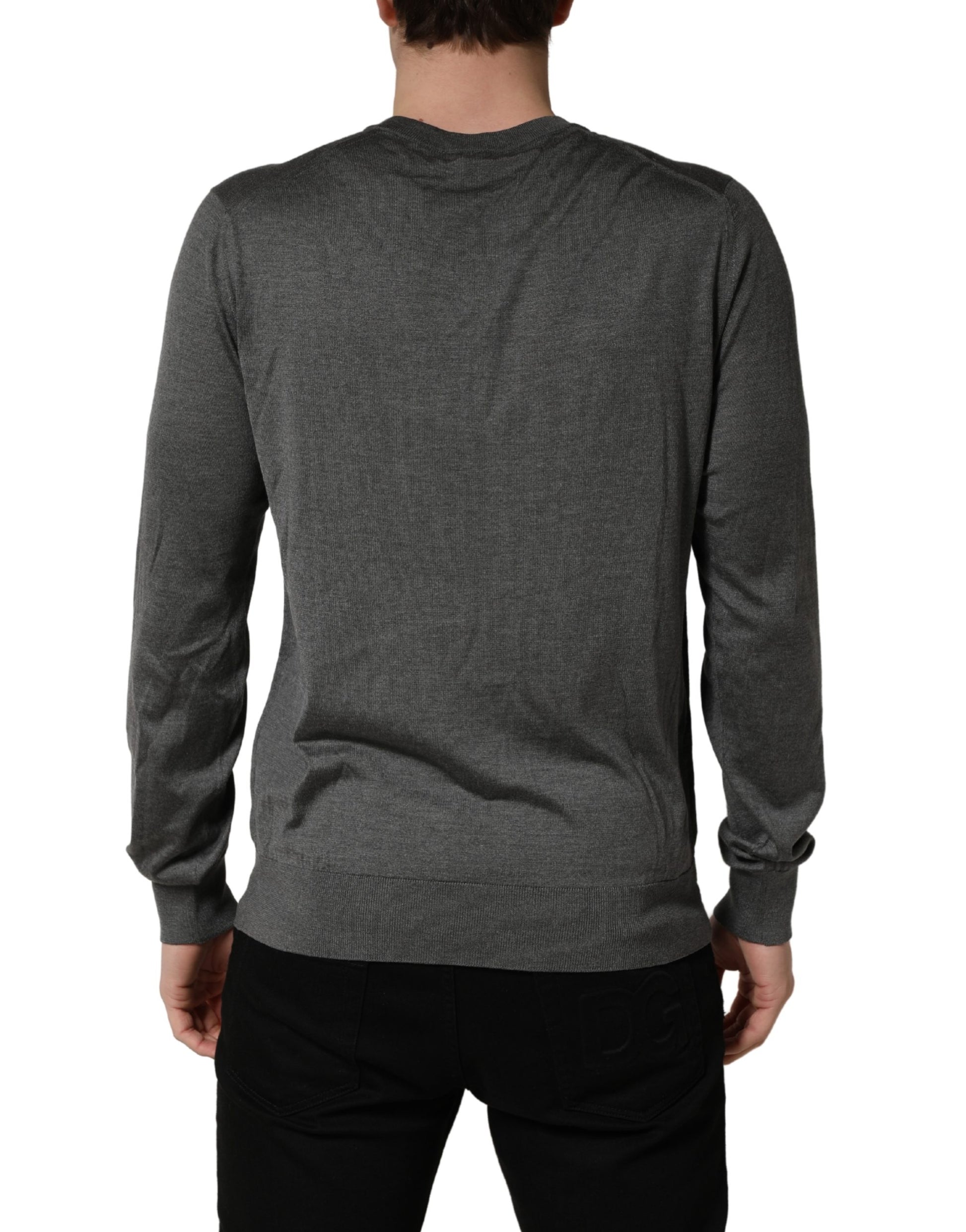 Dolce & Gabbana Grey Sweatshirt for Men side view