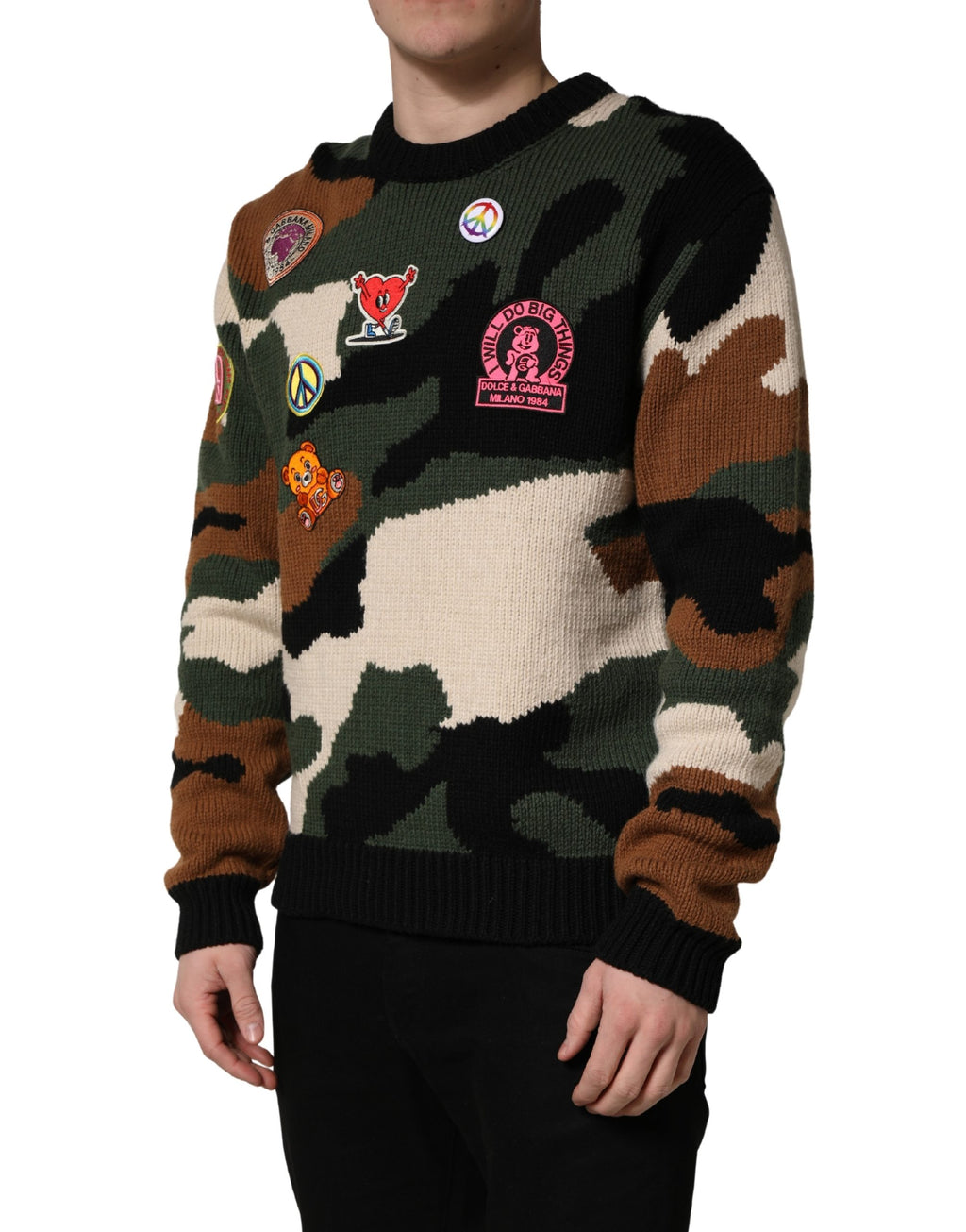 Dolce & Gabbana Multicolor Sweatshirt for Men alternate view