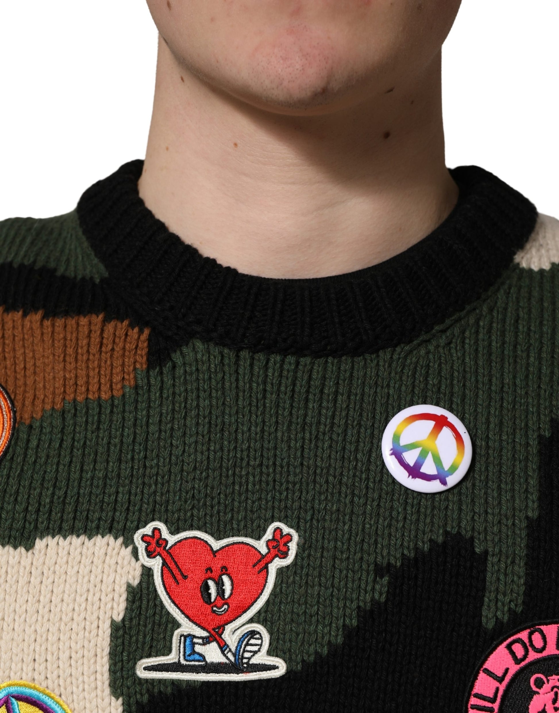 Dolce & Gabbana Multicolor Sweatshirt for Men additional view