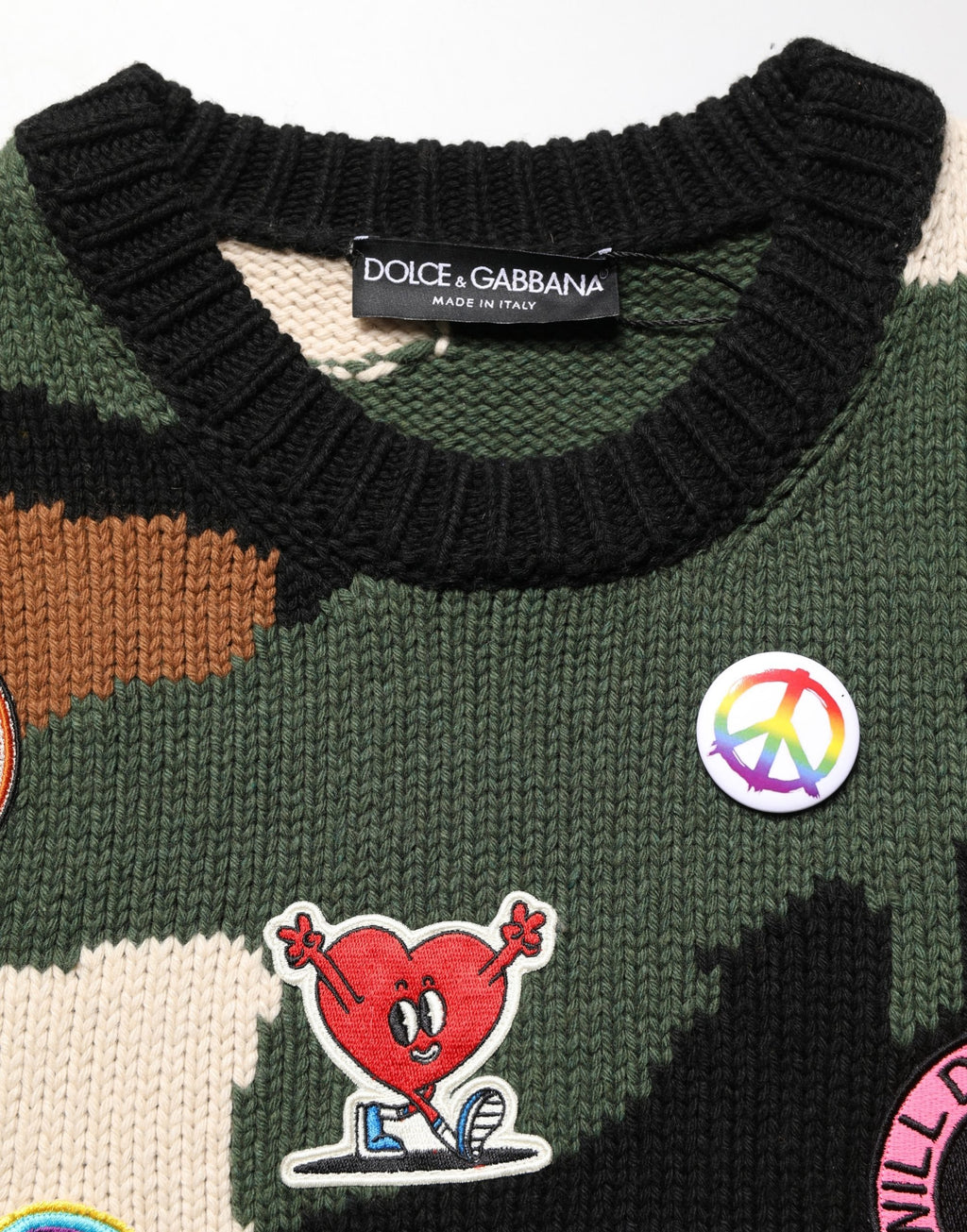 Dolce & Gabbana Multicolor Sweatshirt for Men additional view