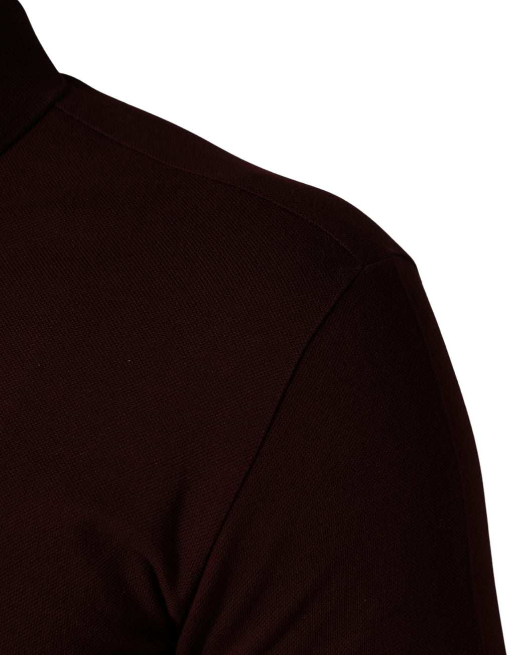 Polo Dolce & Gabbana col chemise manches courtes marron
