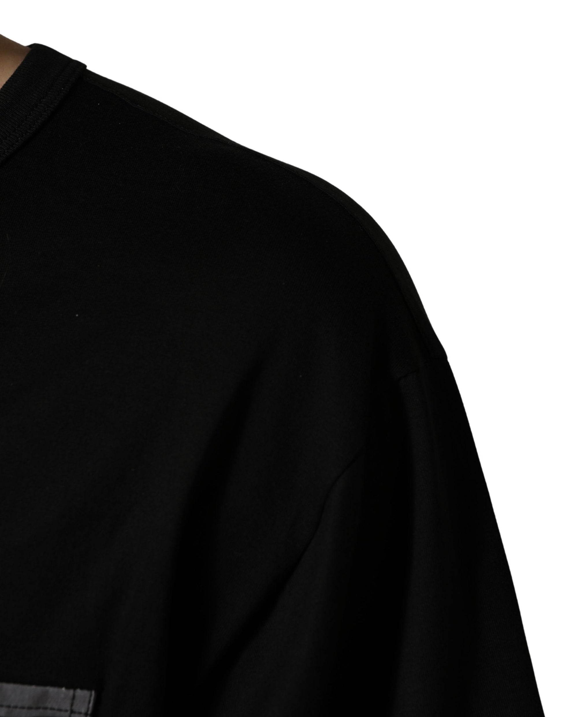 Dolce & Gabbana Black Short-Sleeve Shirt for Men additional view