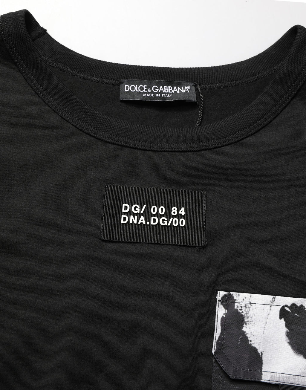 Dolce & Gabbana Black Short-Sleeve Shirt for Men additional view