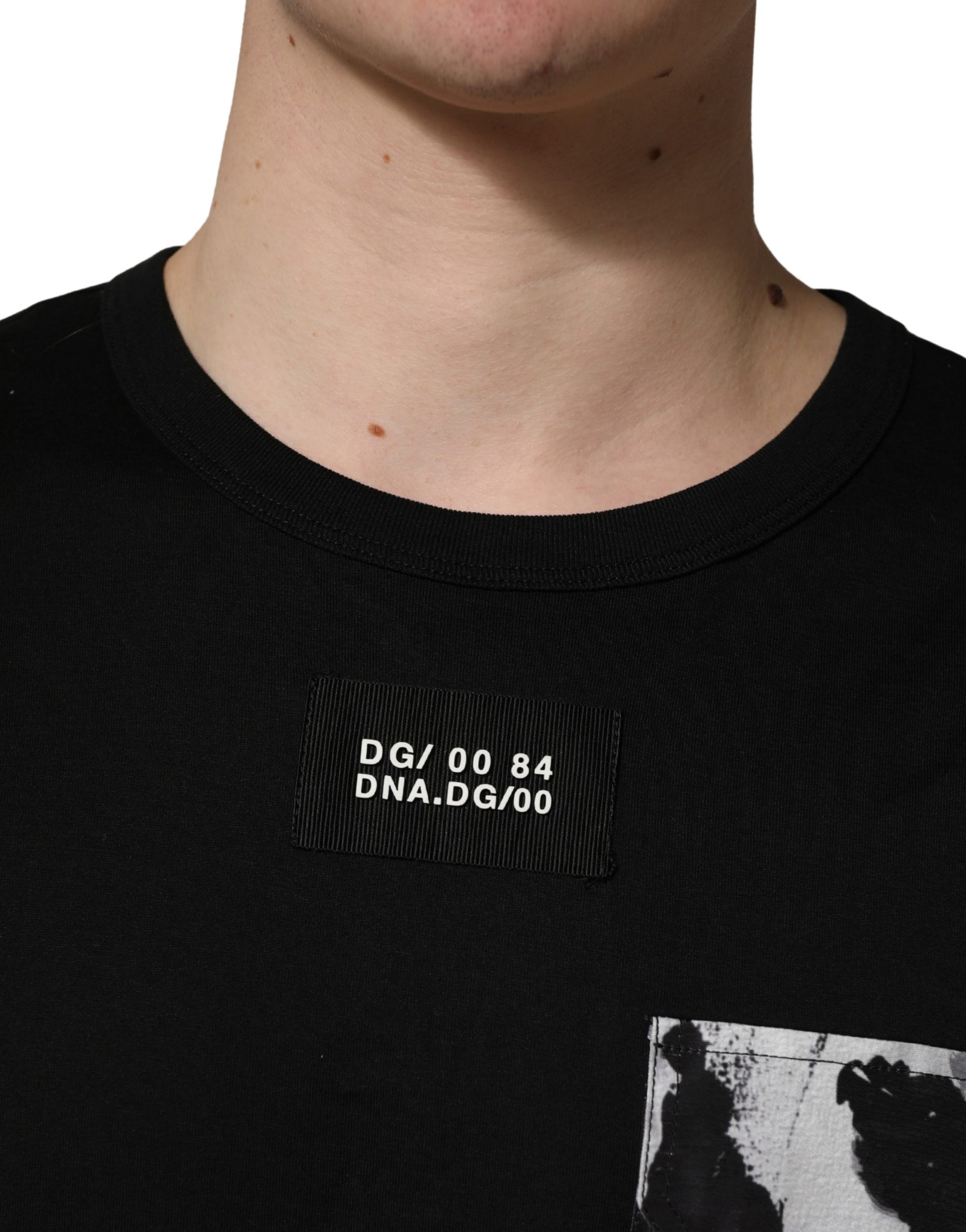 Dolce & Gabbana Black Short-Sleeve Shirt for Men additional view