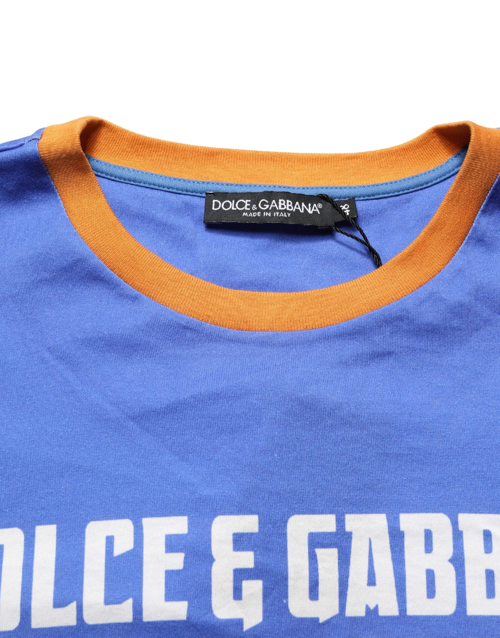 Dolce & Gabbana Blue Short-Sleeve Shirt for Men additional view