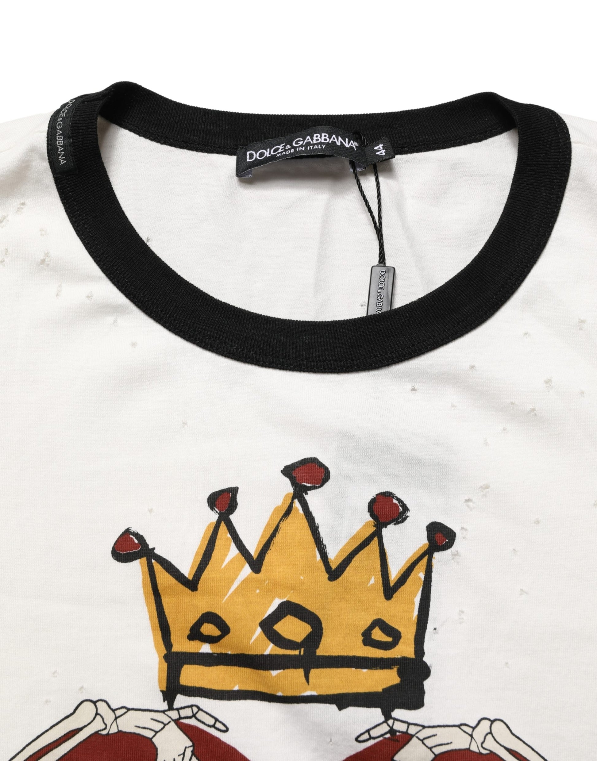 Dolce & Gabbana White Short-Sleeve Shirt for Men additional view