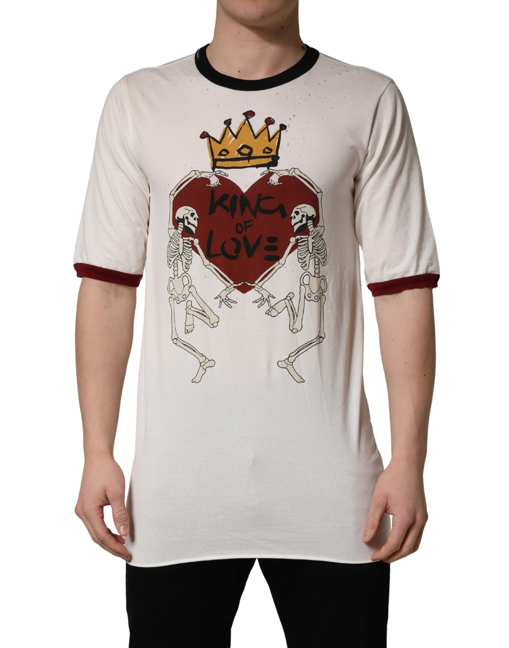 Dolce & Gabbana White Short-Sleeve Shirt for Men alternate view