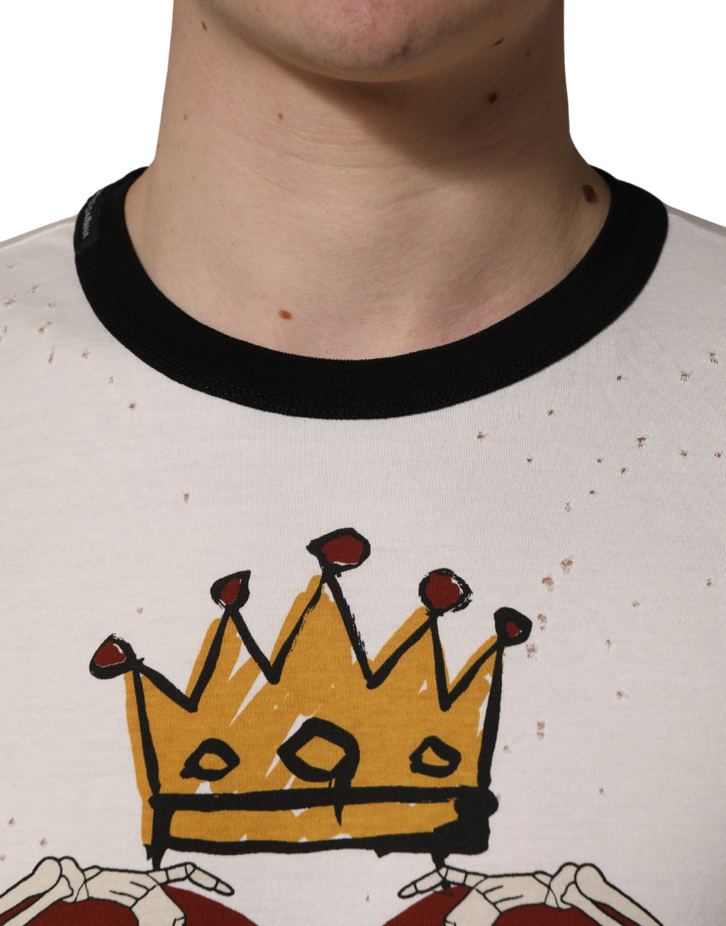 Dolce & Gabbana White Short-Sleeve Shirt for Men additional view