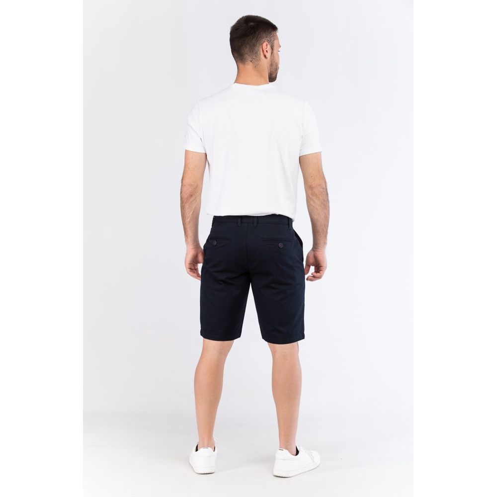 Champion Blue Cotton Bermuda Shorts