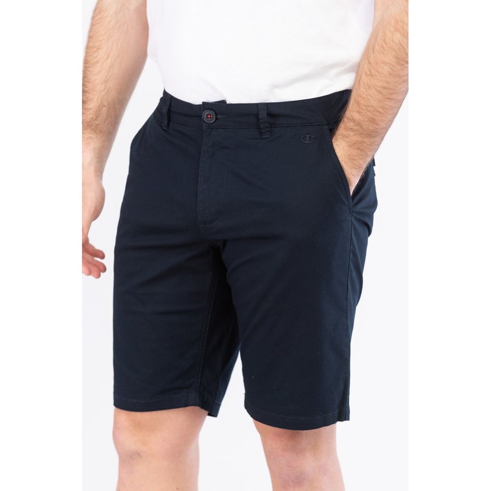 Champion Blue Cotton Bermuda Shorts