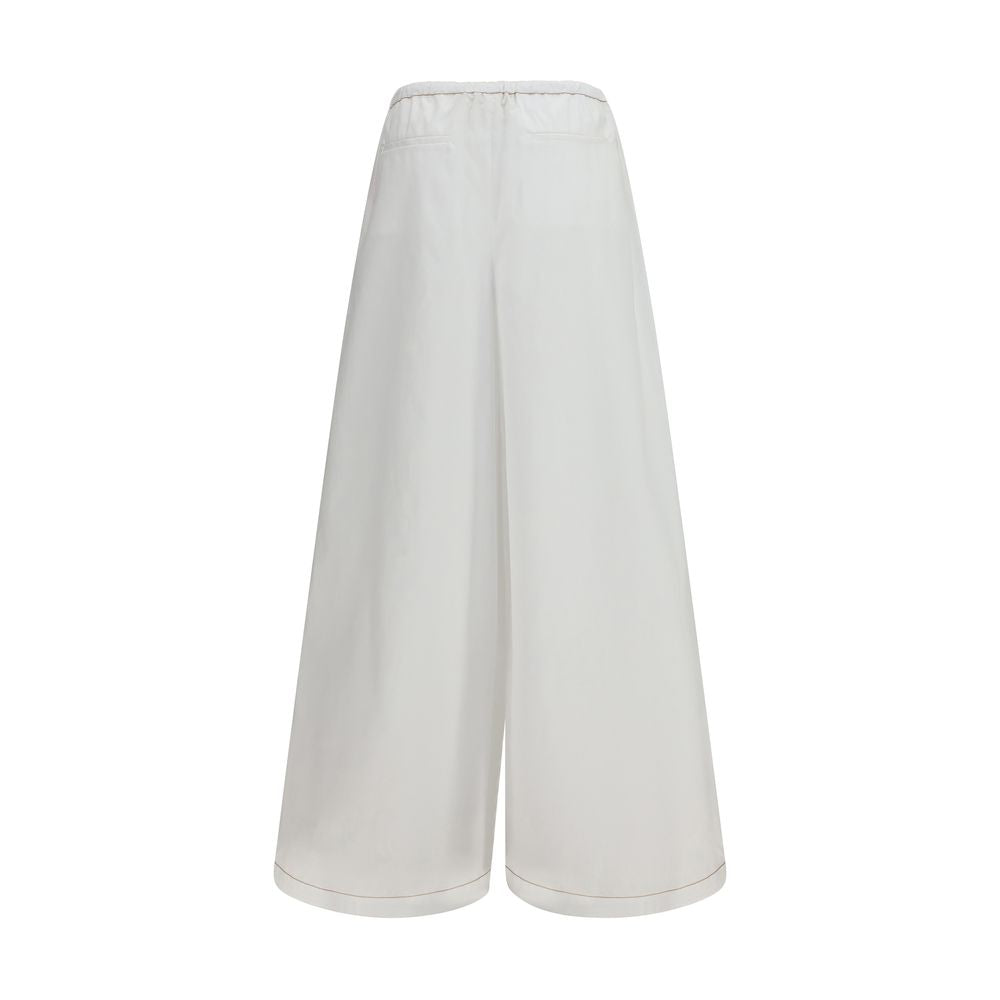Marni White Casual Pants for Women alternate view