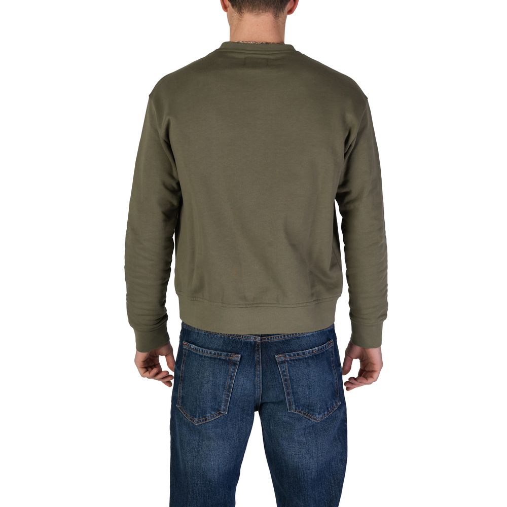 Sweat-shirt Refrigiwear vert en coton