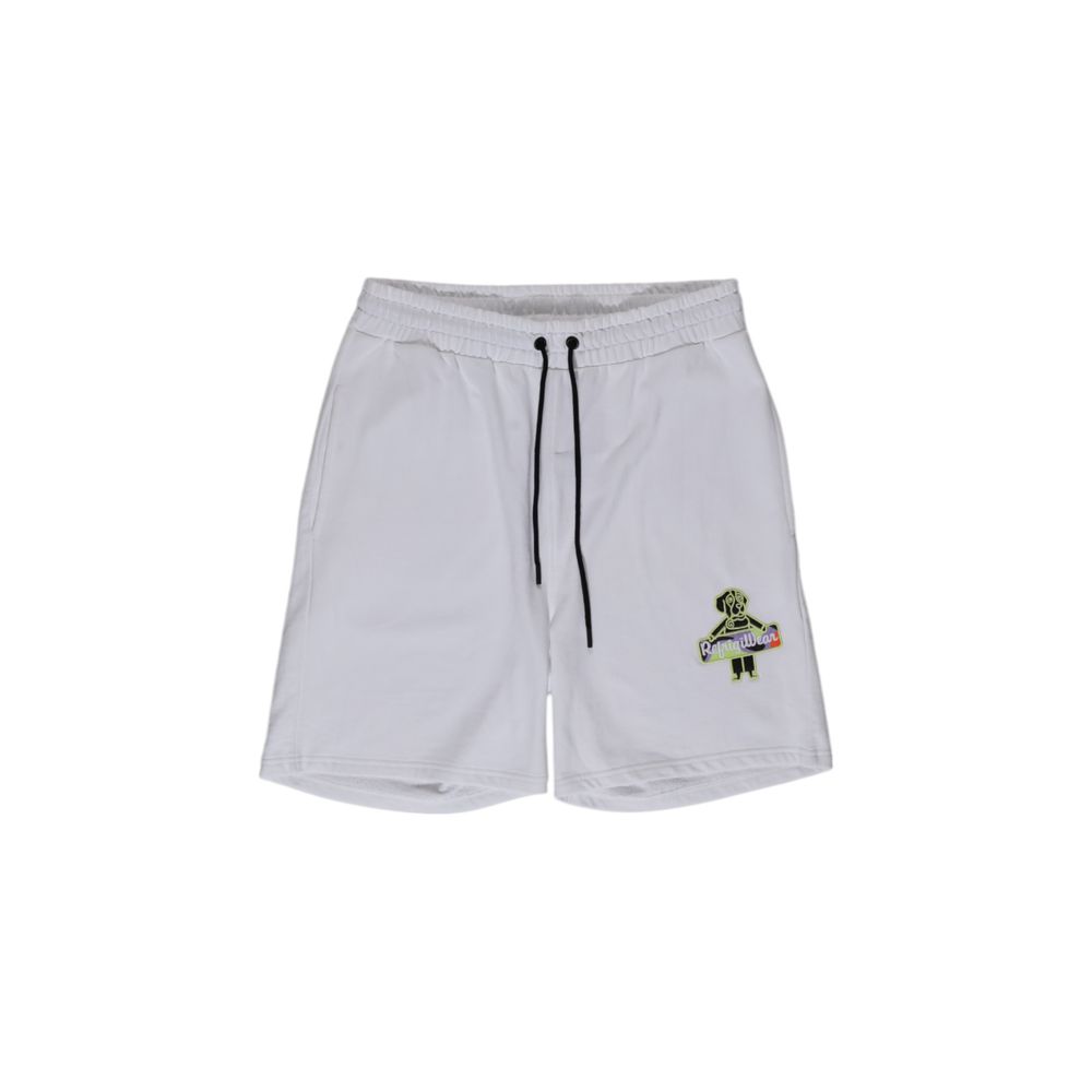 Short Bermuda Refrigiwear en coton blanc