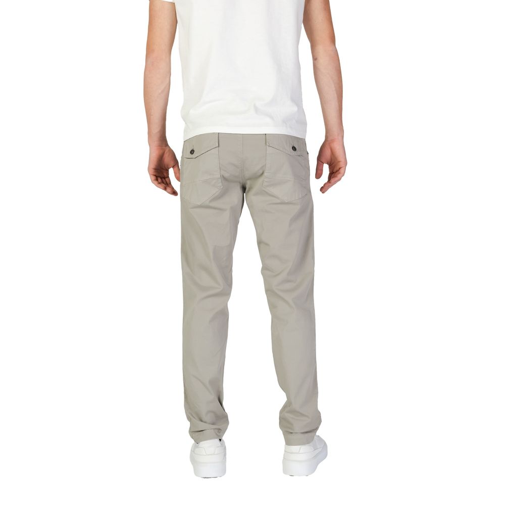 Pantalon décontracté en coton gris Refrigiwear
