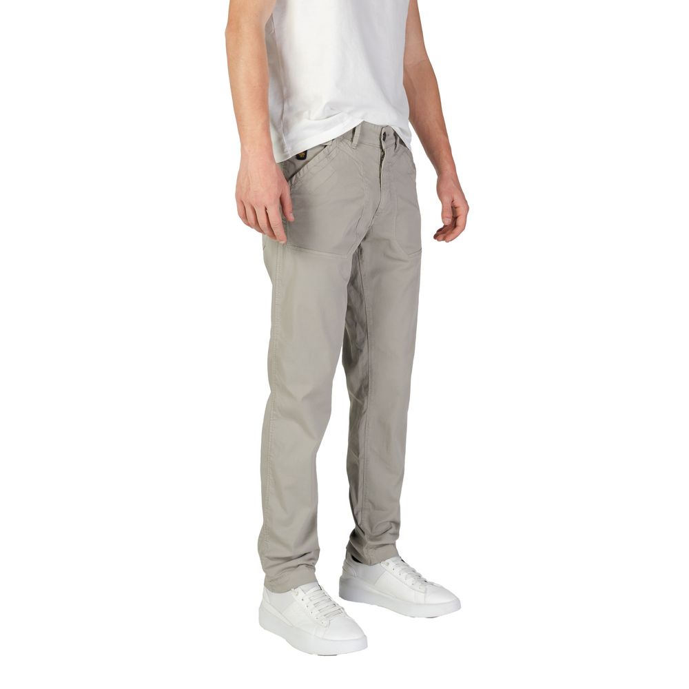 Pantalon décontracté en coton gris Refrigiwear