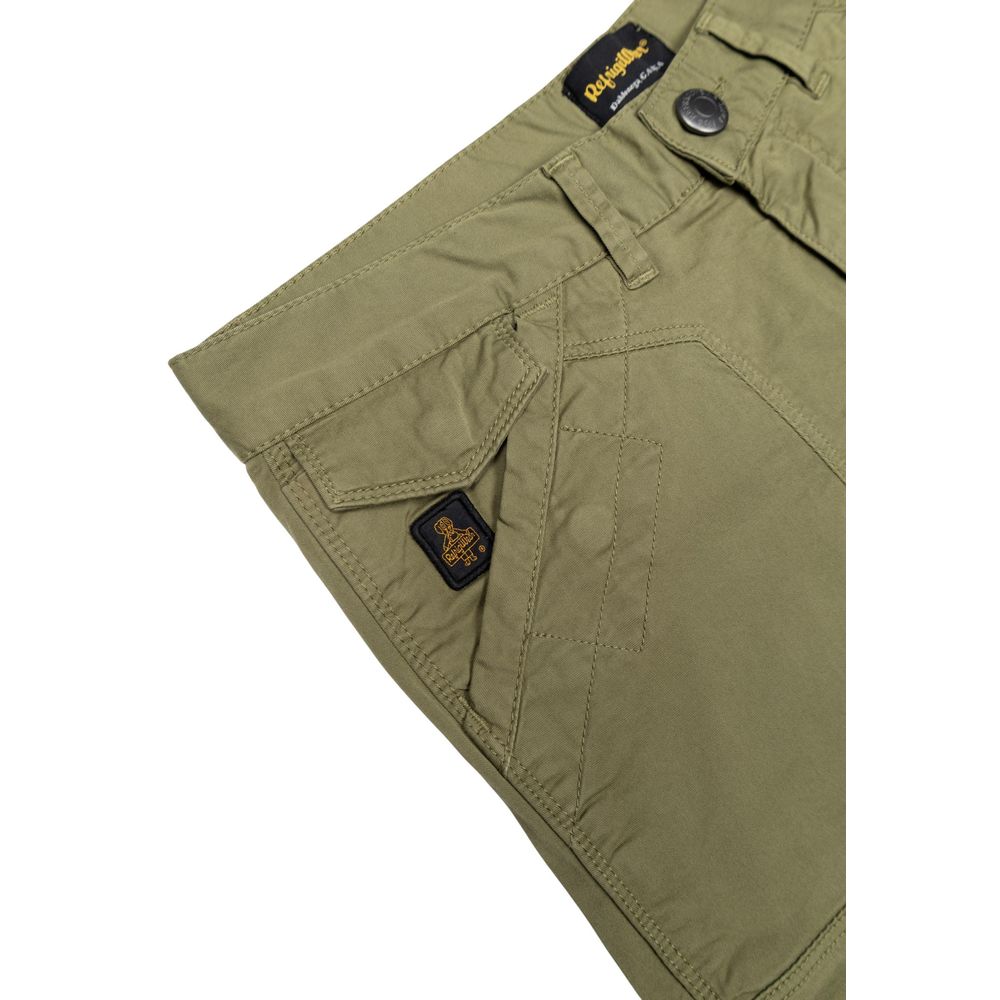 Shorts bermuda Refrigiwear verts en coton