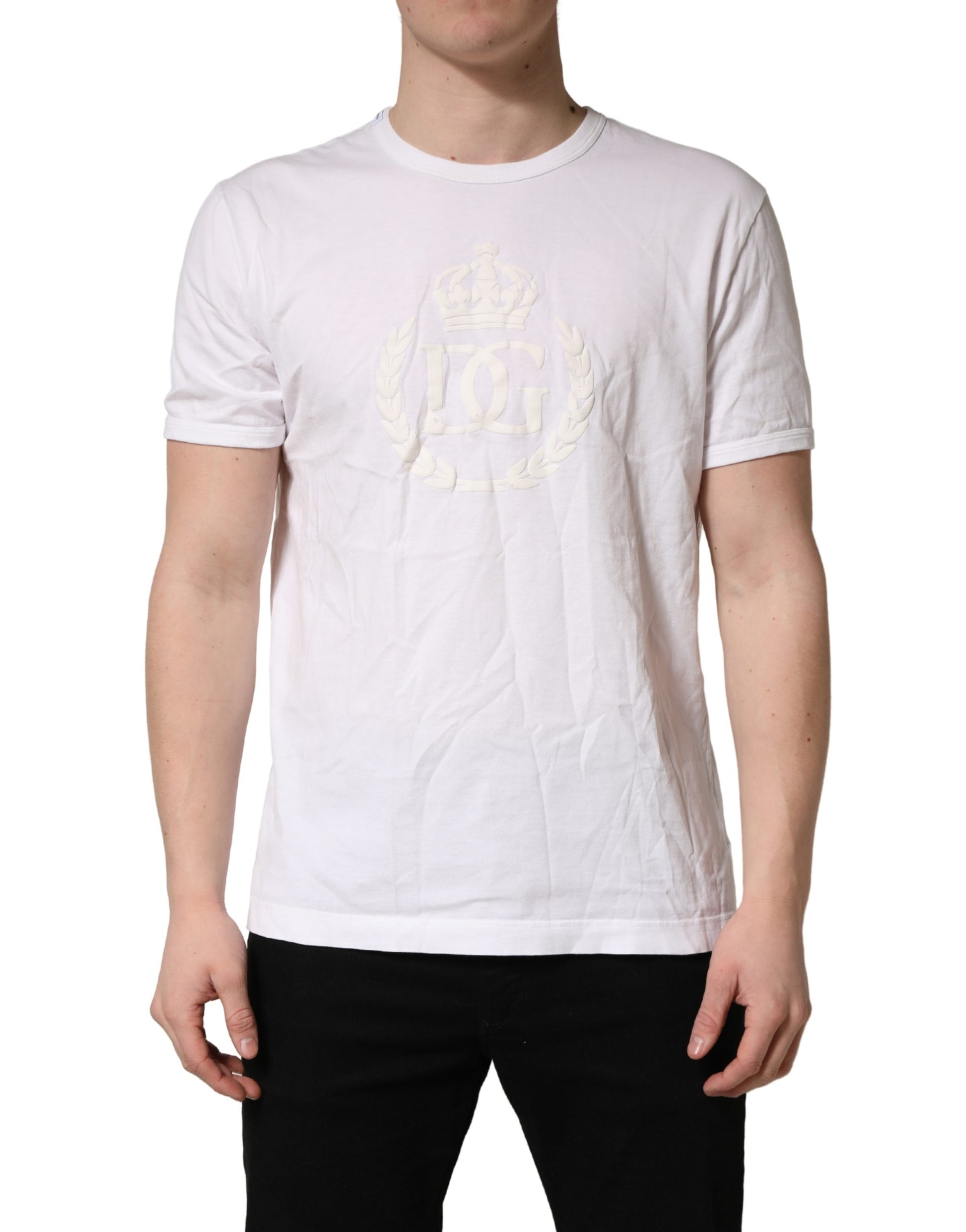 Dolce & Gabbana White Short-Sleeve Shirt for Men