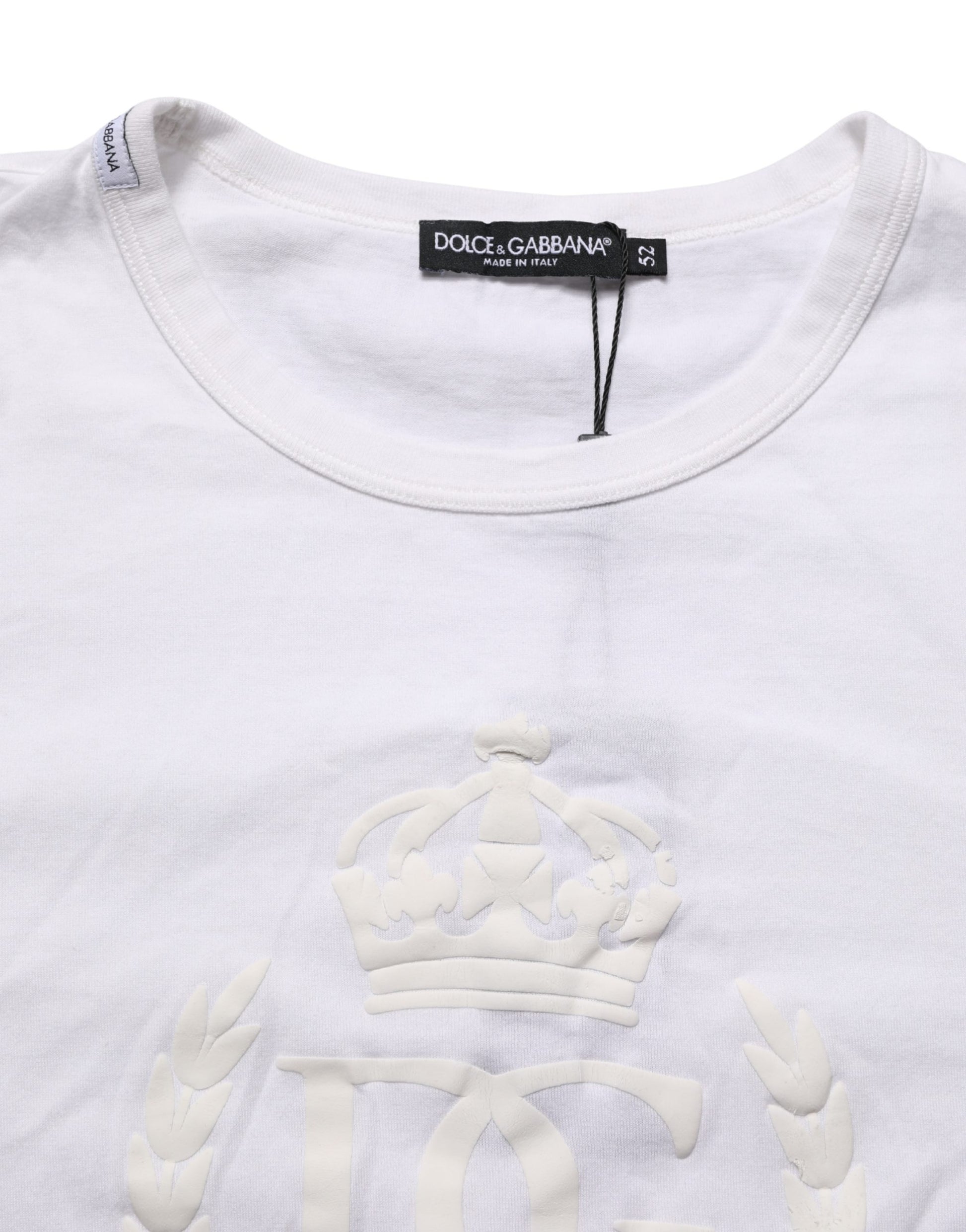 Dolce & Gabbana White Short-Sleeve Shirt for Men additional view