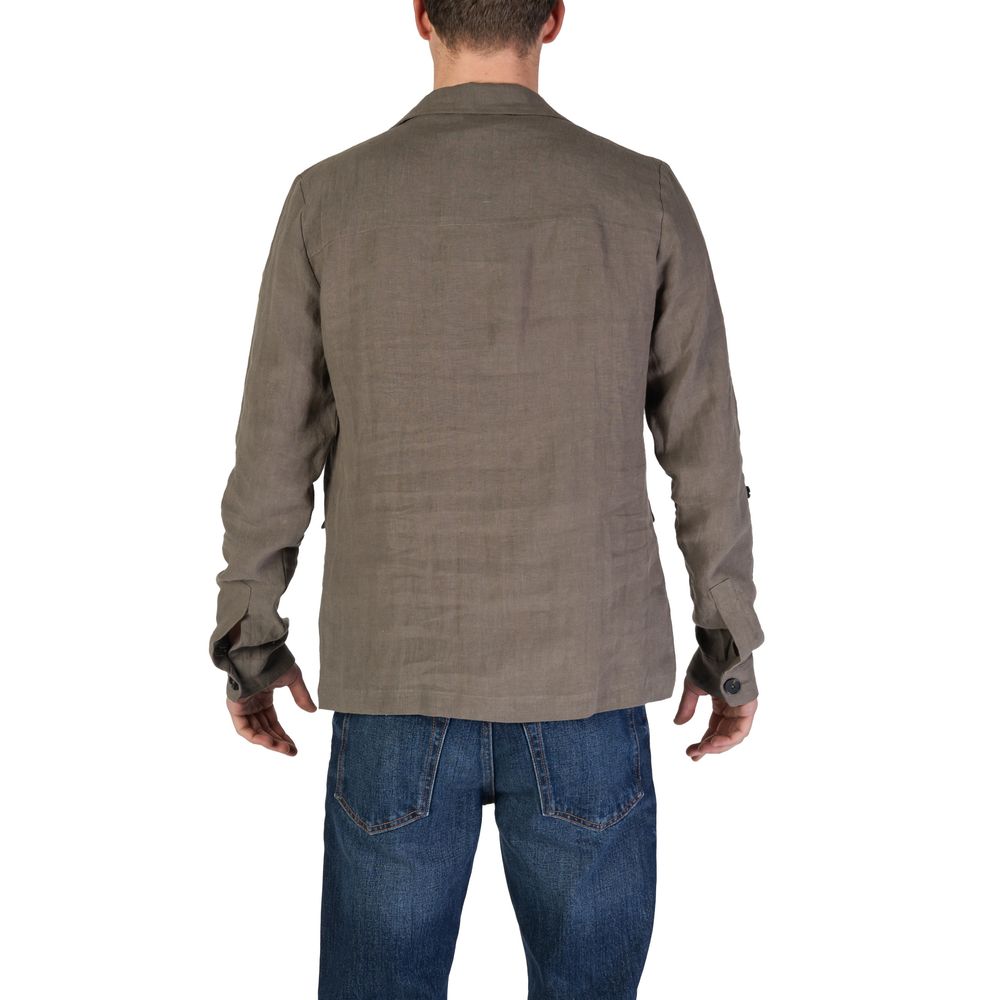 In My Hood Green Blazer for Men alternate view