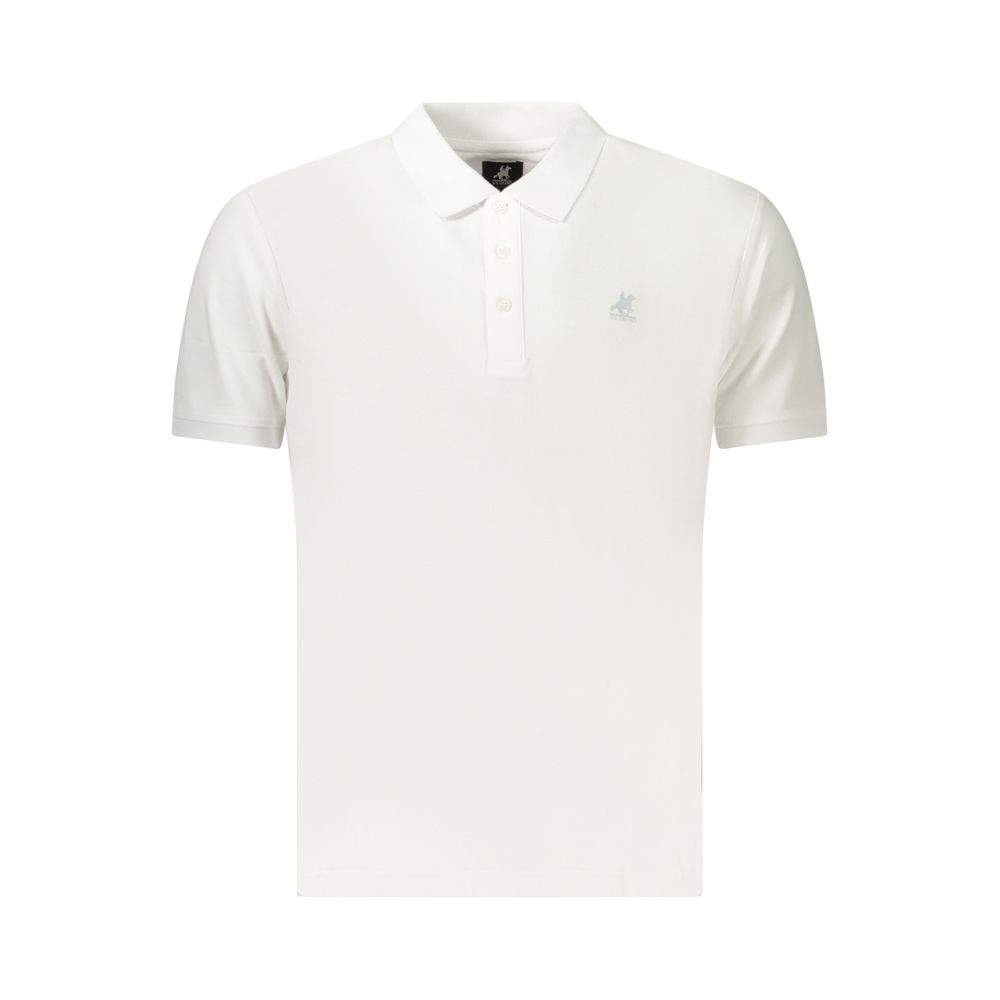 Polo U.S. Grand pour homme en coton blanc