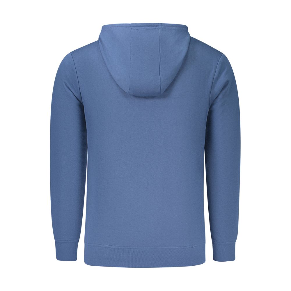Sweat-shirt Bleu Coton U.S. Grand Homme