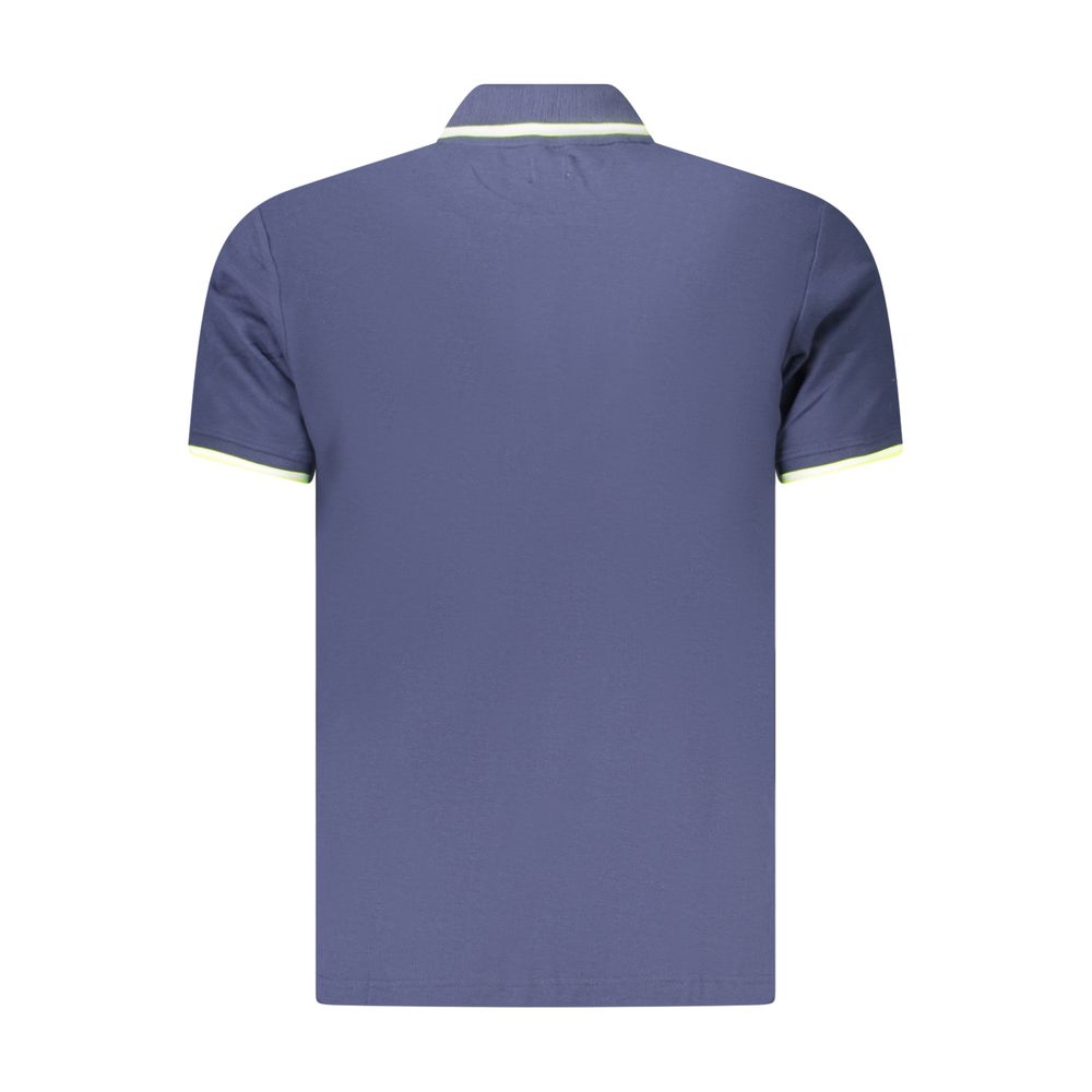 Polo en coton bleu marine U.S. pour homme