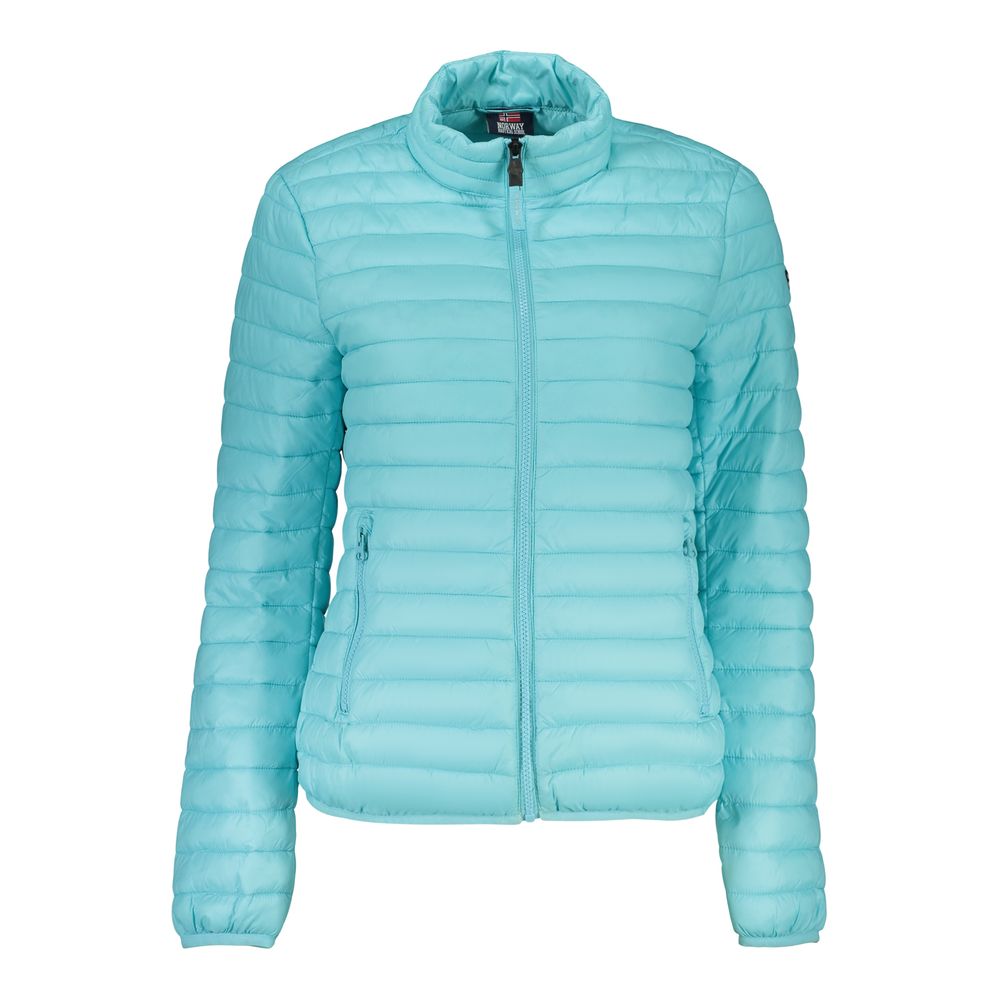 Norvège 1963 Veste Femme Polyamide Azzurro