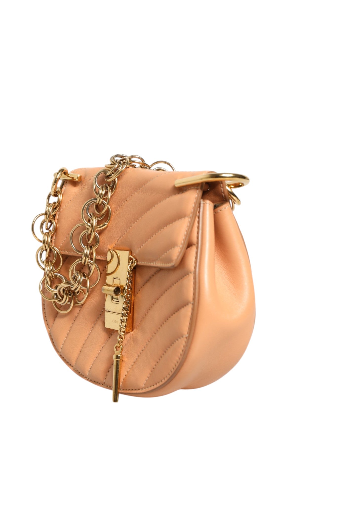 Sac à bandoulière Chloé Drew Bijou en cuir de veau matelassé