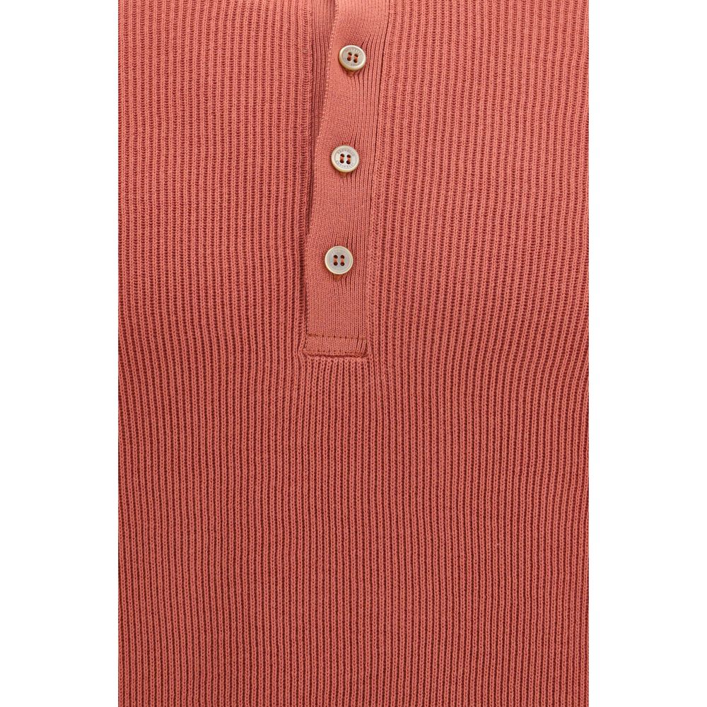 Brunello Cucinelli Multicolor Polo Shirt for Men detail view