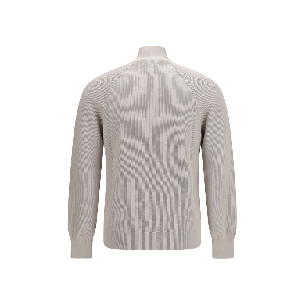 Brunello Cucinelli Beige Sweatshirt for Men alternate view