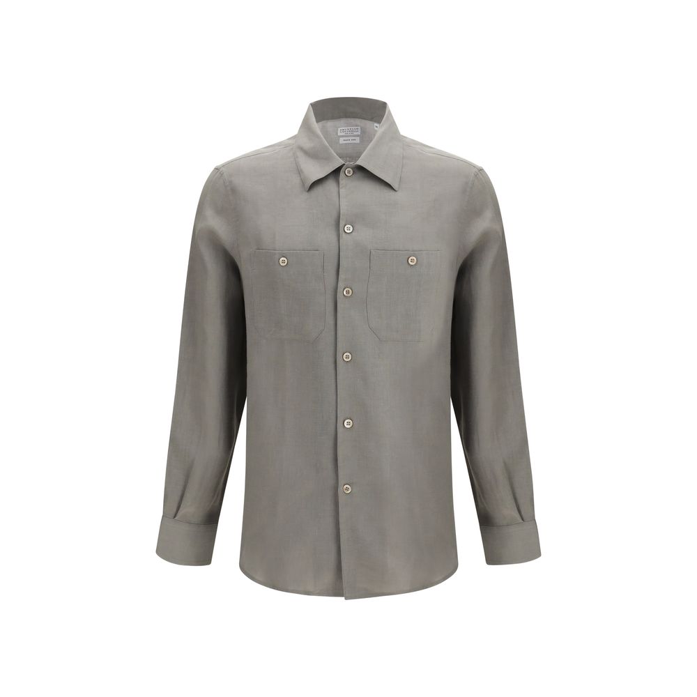 Brunello Cucinelli Multicolor Dress Shirt for Men