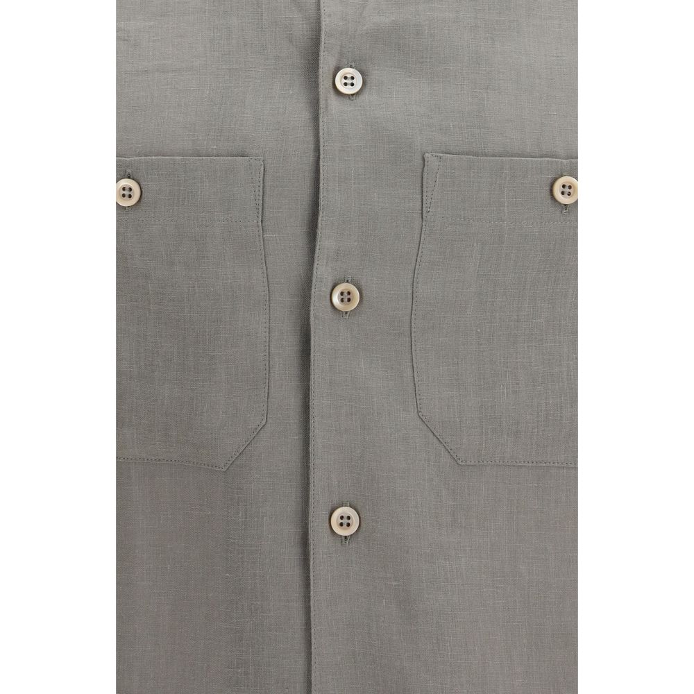 Brunello Cucinelli Multicolor Dress Shirt for Men detail view