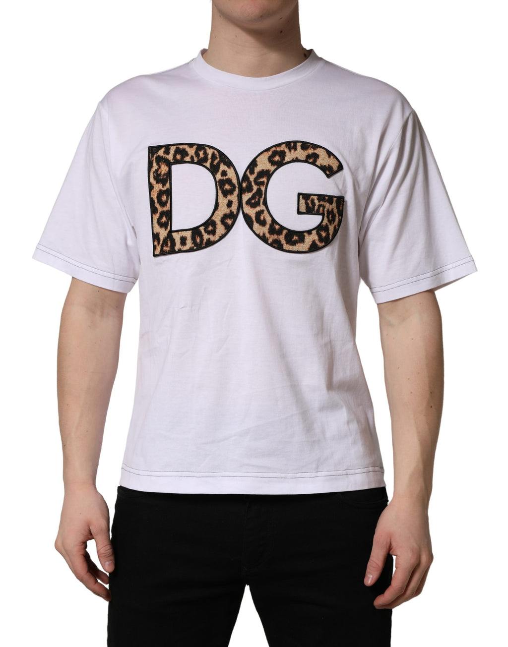 Dolce & Gabbana White Short-Sleeve Shirt for Men alternate view