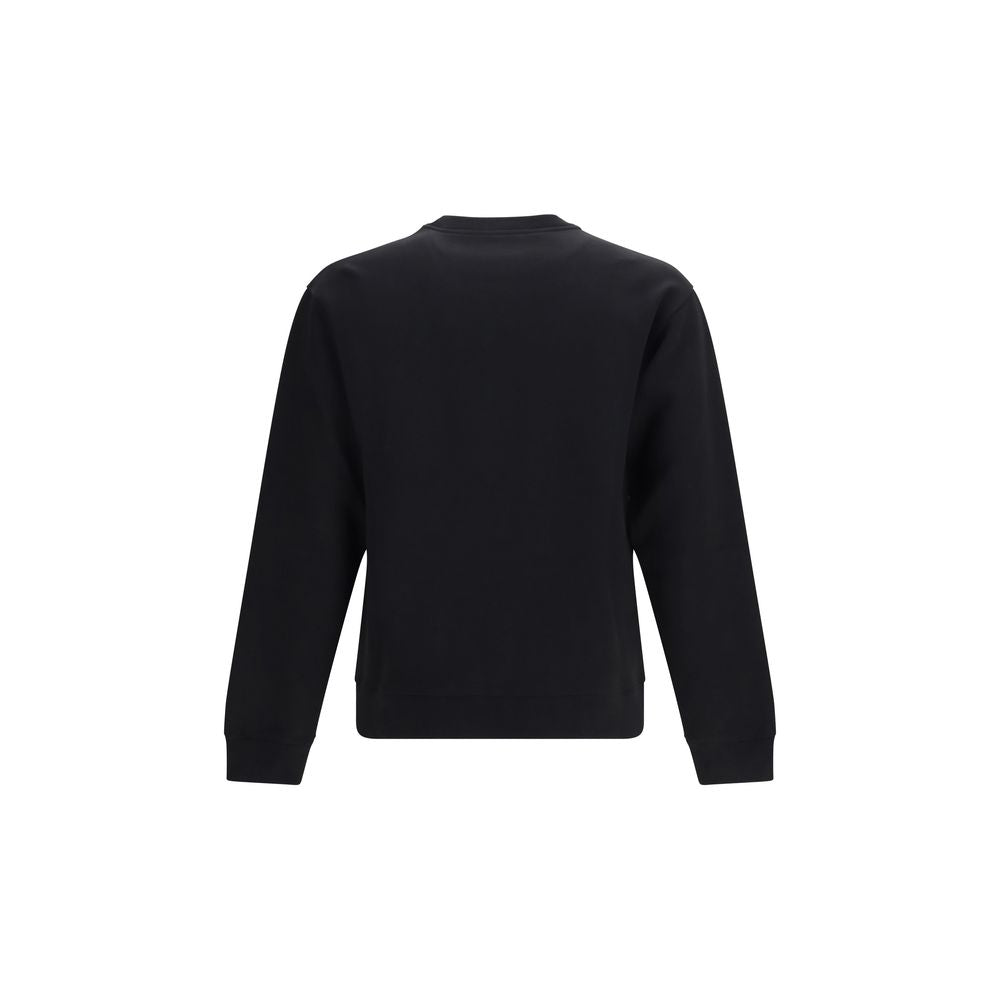 Sweat-shirt noir en coton Valentino