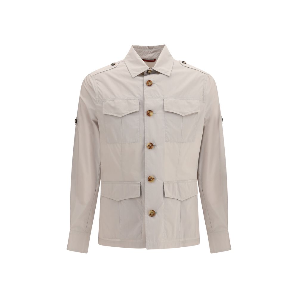 Brunello Cucinelli Beige Coat for Men