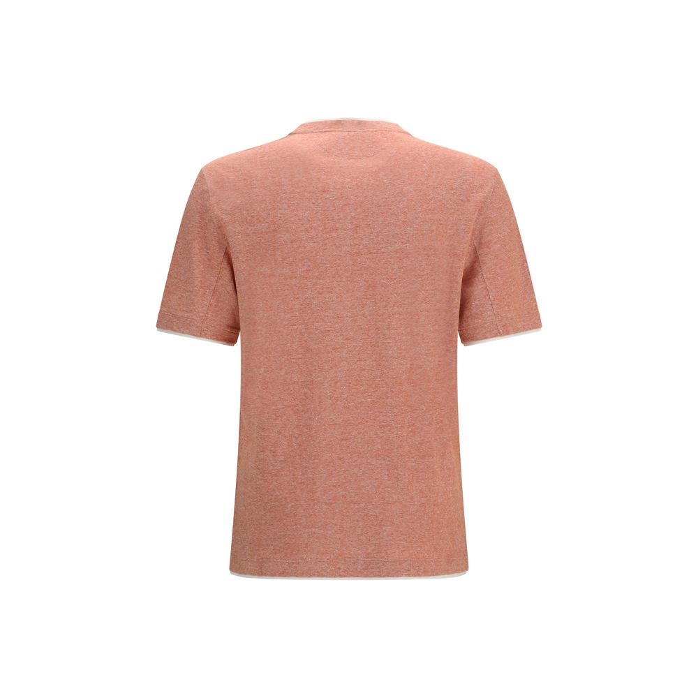 Brunello Cucinelli Orange T-Shirt alternate view